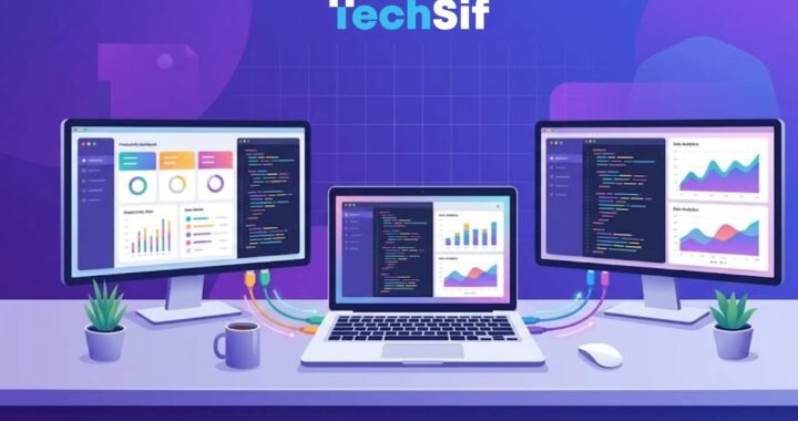 how to connect 2 monitors to a laptop