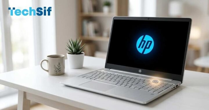 how to switch on hp pavilion laptop